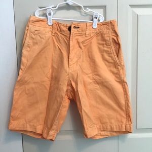 AE Flat Front Shorts Orange size 31